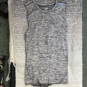Danskin Women's Heathered Gray Muscle Tee